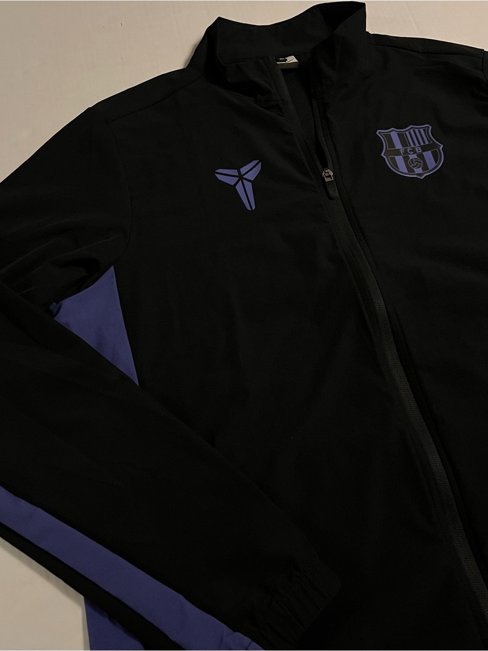 NEW Nike Kobe Barcelona FCB 2025 Soccer Track Jacket LARGE Liga FC Club Mamba